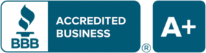BBB Accredited Business A+ logo